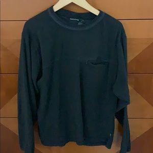 Rei men’s XL black fleece thin shirt